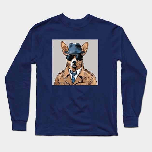 sherlock dogs (anton) Long Sleeve T-Shirt by OWLS store